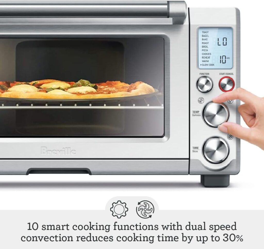 Breville Smart Oven Pro Toaster Oven, Black Sesame, BOV845BKS