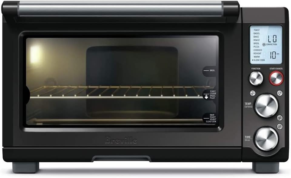 Breville Smart Oven Pro Toaster Oven, Black Sesame, BOV845BKS