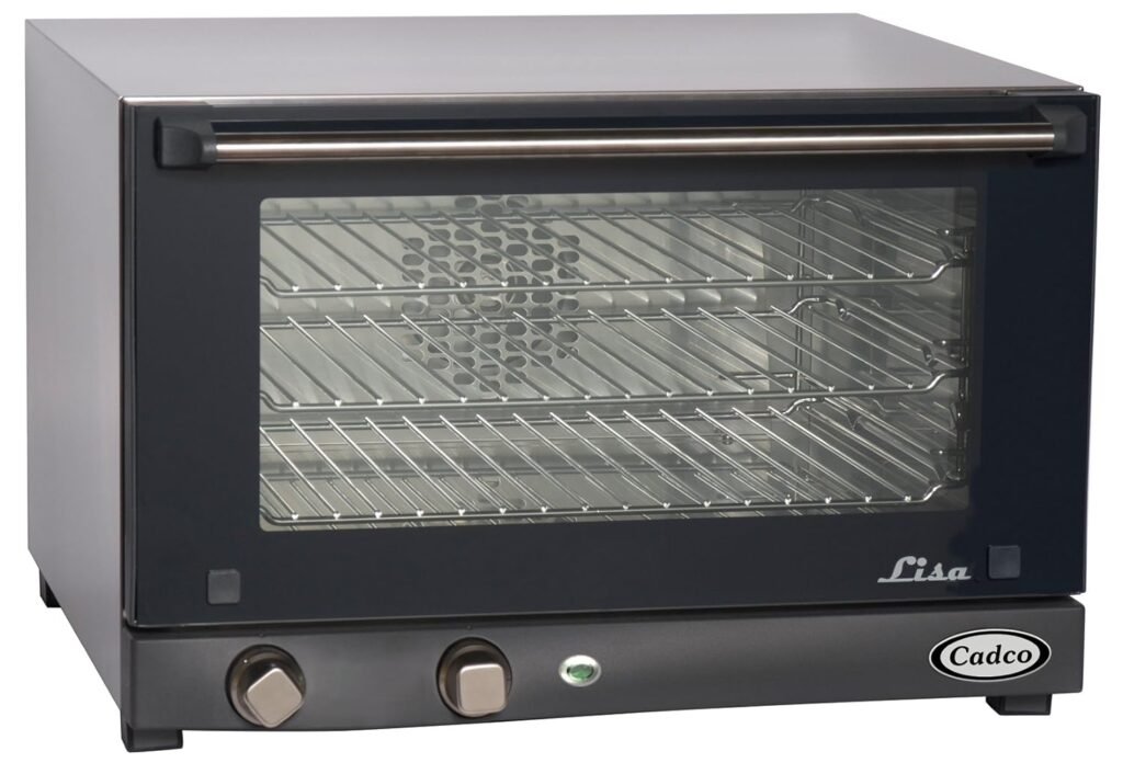 Cadco OV-013 Half-Size Countertop Convection Oven, 120v