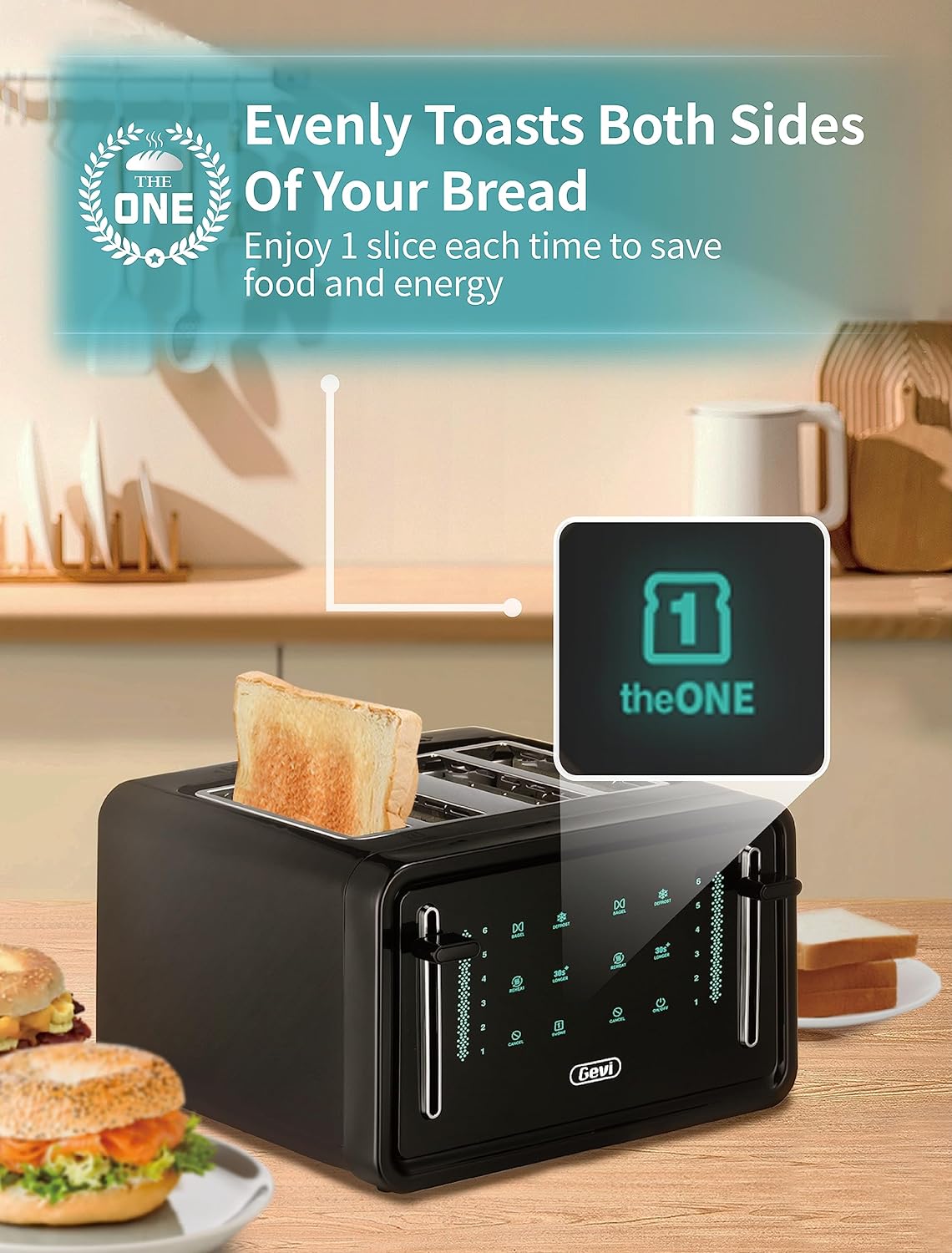 Gevi Toaster 4 Slice Review